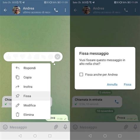Icone di spunta di stato messaggio su Telegram