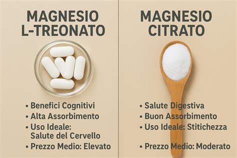 Schema di funzionamento del magnesio L-treonato nel cervello