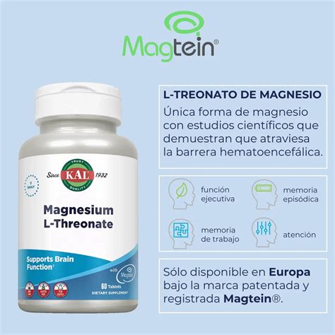 Grafico che mostra il miglioramento della memoria con magnesio L-treonato