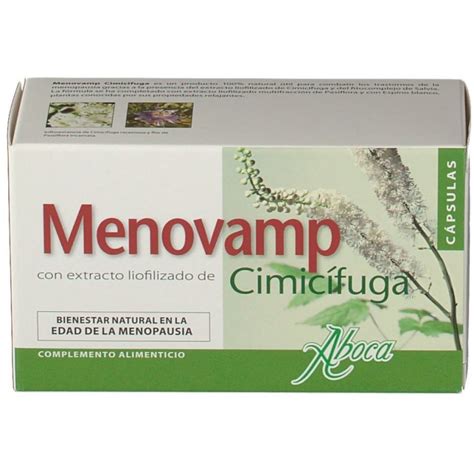 Schema degli ingredienti di Menovamp Cimicifuga