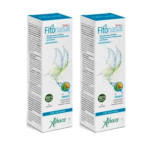 Grafico comparativo delle proprietà di Aboca Fitonasal e Aboca Calendula
