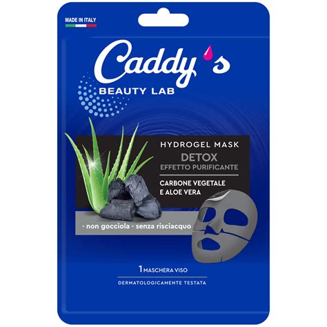 Immagine di una maschera viso al carbone vegetale e una spugna Konjac