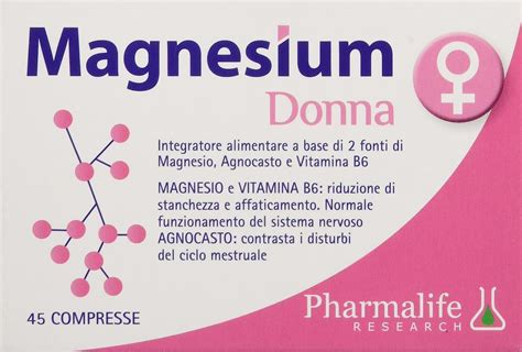Infografica sui benefici di Magnesio e Vitamina B6 per la sindrome premestruale