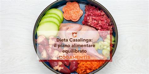 Grafico comparativo alimentazione casalinga vs commerciale