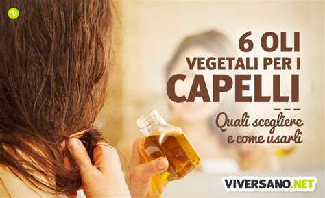 Infografica sui benefici degli oli naturali per capelli