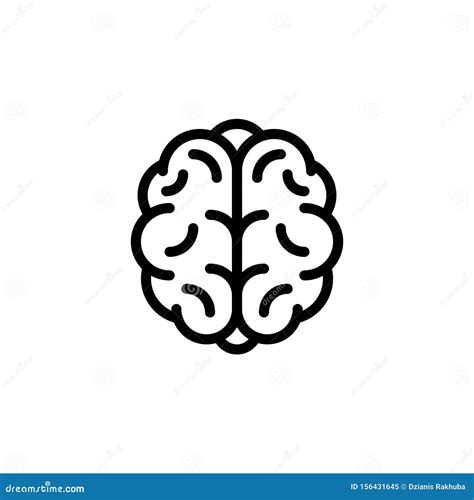 Illustrazione stilizzata del cervello umano