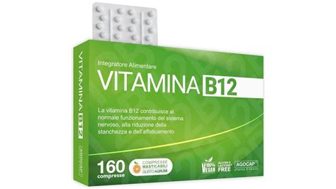 Immagine di una confezione di integratore di Vitamina B12