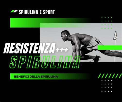 Schema dei benefici della spirulina per gli atleti