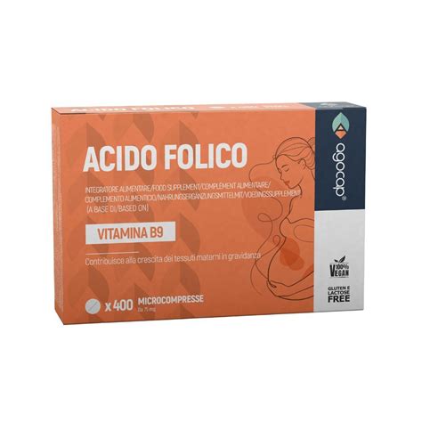 Immagine di una tavoletta di acido folico