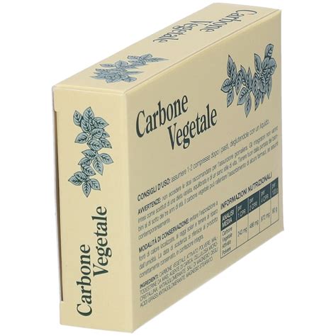 Integratori a base di carbone vegetale