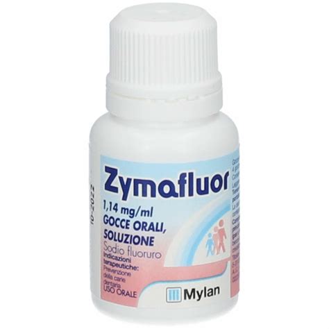 Confezioni di Zymafluor: gocce e compresse