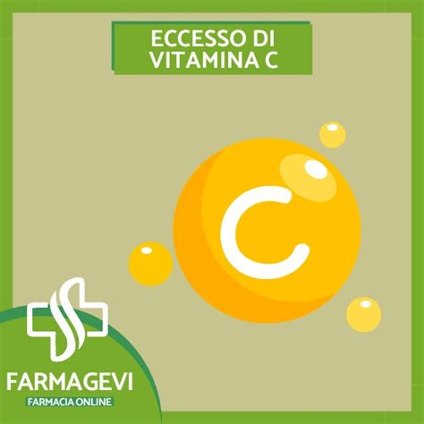 Schema sui rischi dell'eccesso di Vitamina C