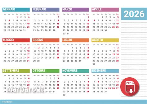 Calendario con le date dei webinar