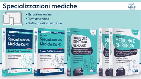 Schema percentuale consigli integratori per specializzazione medica