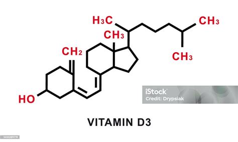 Struttura molecolare della Vitamina D3