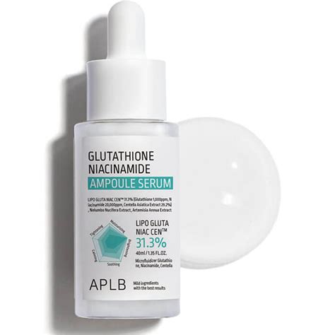 Ingredienti chiave di APLB Glutathione Niacinamide Ampoule Serum