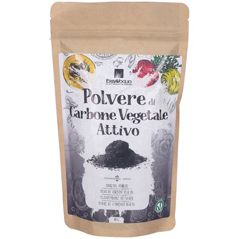Carbone vegetale attivo in polvere
