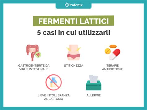 Infografica sui benefici dei fermenti lattici per l'organismo
