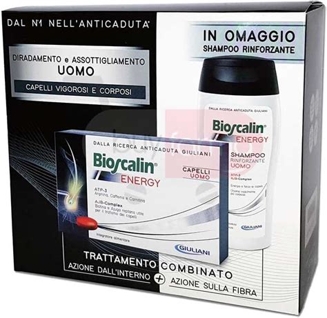 Grafico che mostra la crescita dei capelli dopo l'uso di Bioscalin Energy Uomo