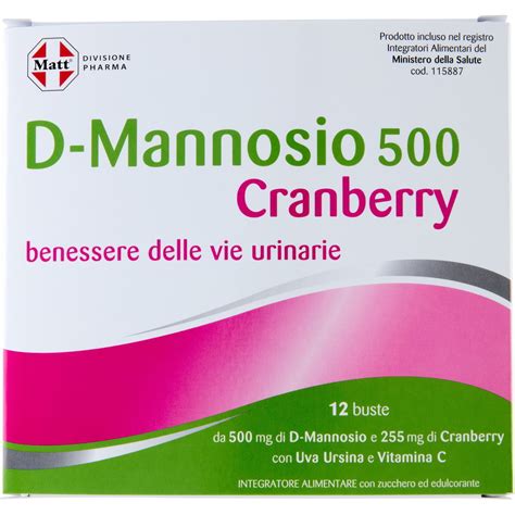 Schema di azione del D-mannosio sulle vie urinarie