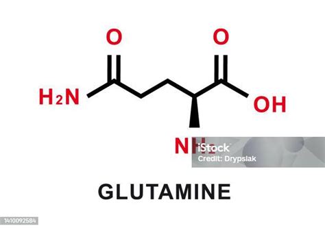 Struttura molecolare della glutammina