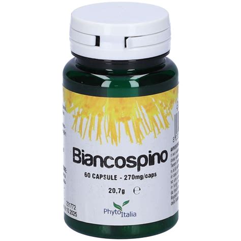 Scheda tecnica delle capsule di biancospino