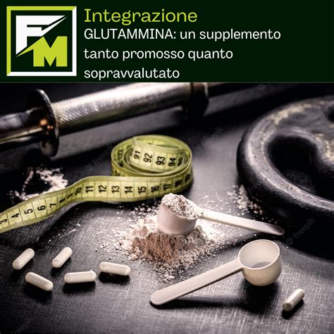 Grafico sull'impatto della glutammina sul recupero muscolare