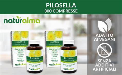 Infografica sui prodotti a base di pilosella e betulla