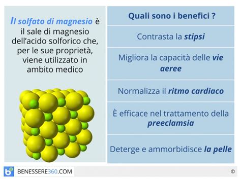 Schema che illustra i benefici e i rischi del solfato di magnesio in gravidanza
