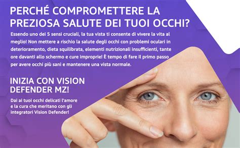 Infografica sui benefici degli integratori per gli occhi