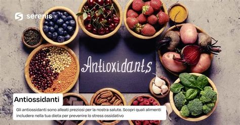 Infografica su verdure antiossidanti