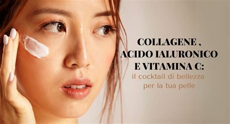 Schema dei benefici combinati di collagene e vitamina C per la pelle