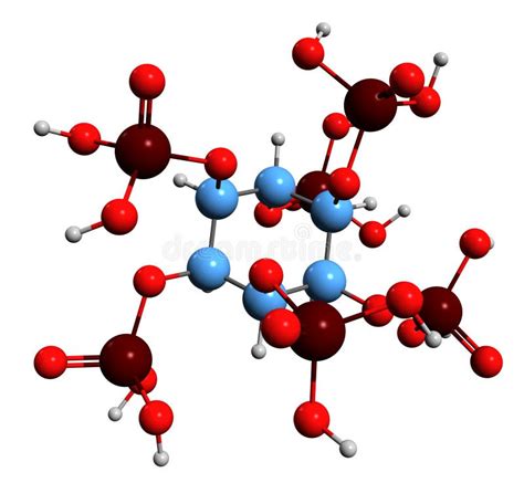Struttura molecolare dell'acido fitico