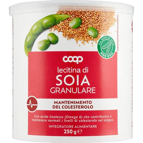 Scheda nutrizionale lecitina di soia