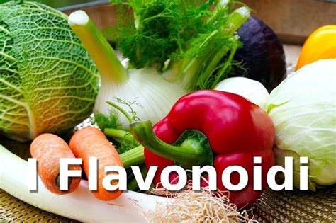 Schema che illustra le diverse azioni benefiche dei flavonoidi sull'organismo