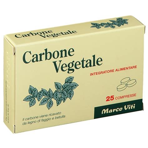 Immagine di compresse di carbone vegetale Marco Viti
