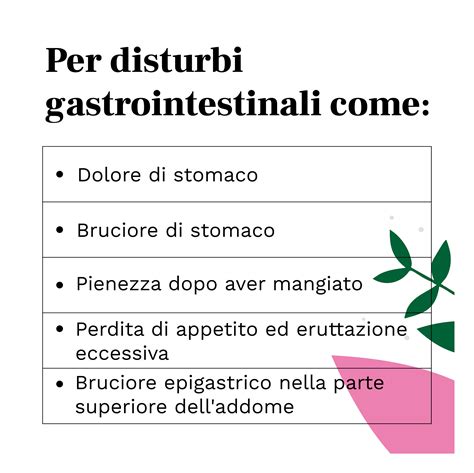 Infografica che illustra i diversi tipi di disturbi gastrointestinali che possono essere alleviati dall'uso di probiotici come Enterogermina.