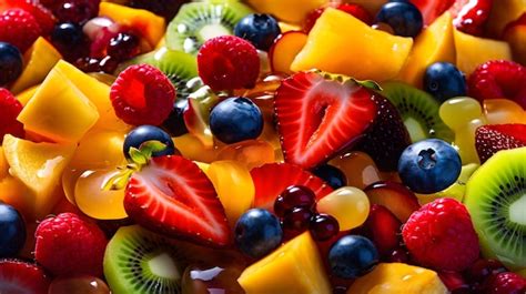 Frutta fresca colorata