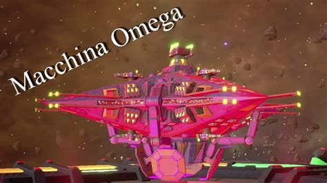 Gummiship che combatte contro Macchina Omega