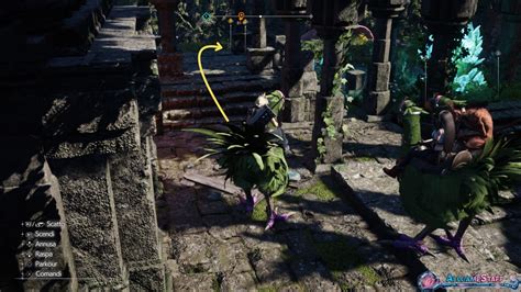 Schermata dell'Officina moguri con l'Ultima Weapon