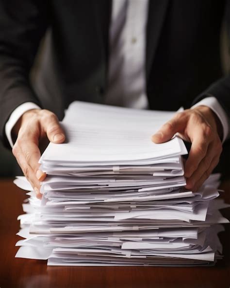 Curatore che lavora con documenti