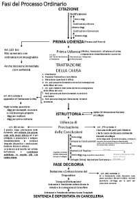 Diagramma comparativo tra processo ordinario e semplificato