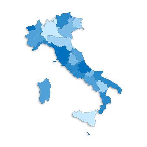 Mappa dell'Italia con evidenziate le aree che beneficiano degli investimenti per lo sport e l'inclusione sociale