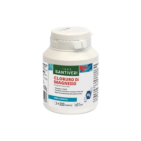 Immagine di una confezione di Cloruro di Magnesio Santiveri