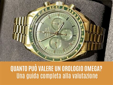 Grafico che mostra l'aumento del valore degli orologi Omega vintage nel tempo