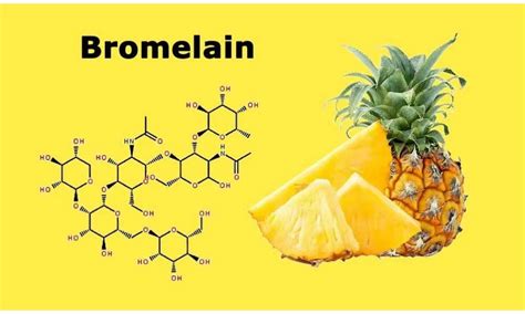 Schema delle proprietà della bromelina
