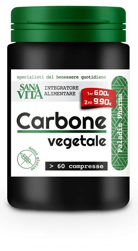 Prodotti a base di carbone vegetale in farmacia