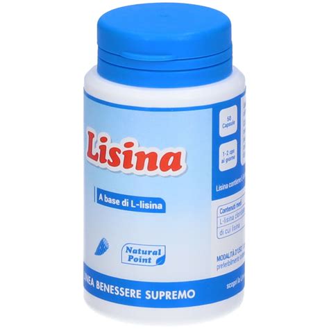 Tavola comparativa di integratori a base di lisina, prolina e vitamina C