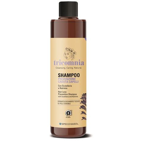 Flacone di shampoo Tricomnia
