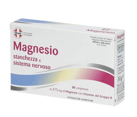 Schema di assunzione di integratori di magnesio